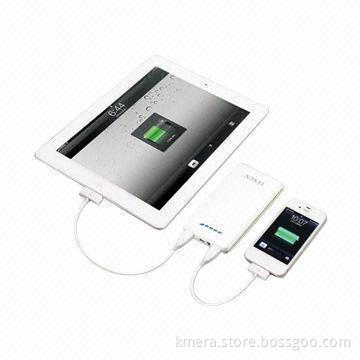 High-capacity Dual USB Port Output Power Banks, 8000mAh, Battery Doctor, LED Indicators, Colorful